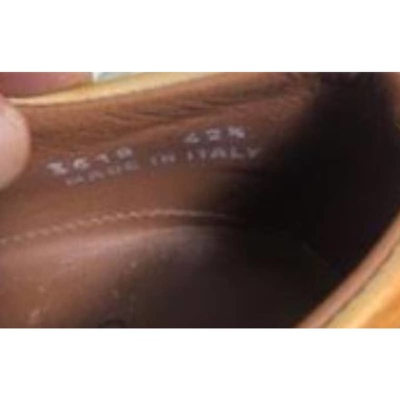 Calzoleria Coseauan Leather Square Toe Lace-Up Oxford Shoes Brown Mens US 9.5 main image 6